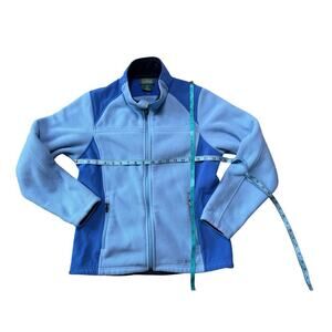 Vintage L.L. Bean Polartec women's Fleece/jacket/Sweater, Small; Blue; full zip
